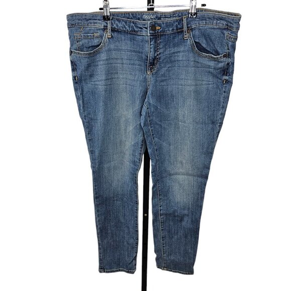 Mossimo  Womens Skinny Jeans Blue Size 16 - Picture 1 of 5